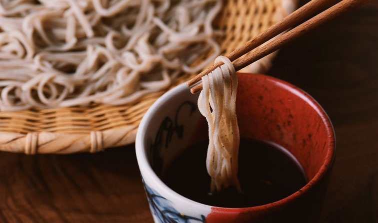 蕎麦持ち上げ